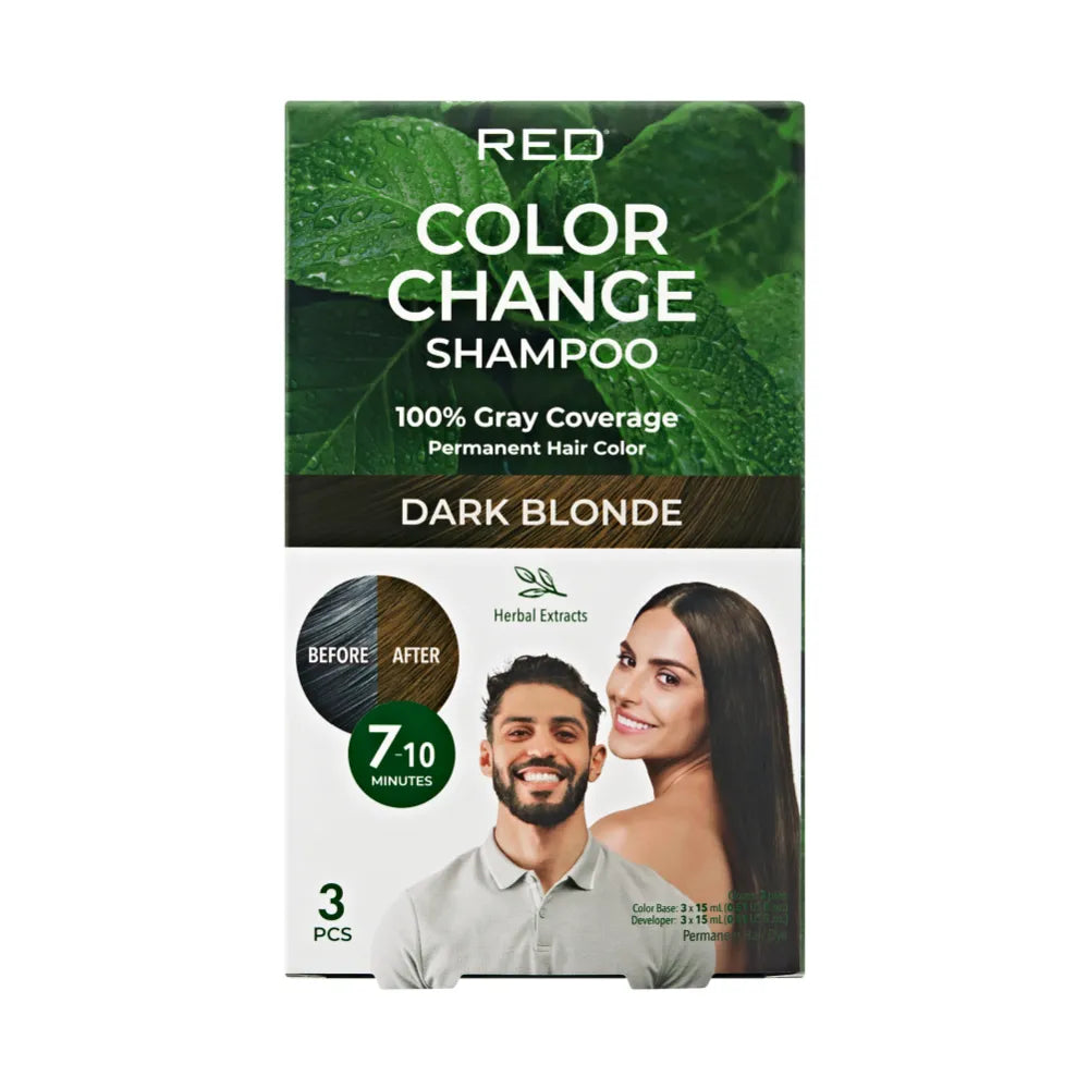 Red by Kiss Natural Herbal Color Change Shampoo