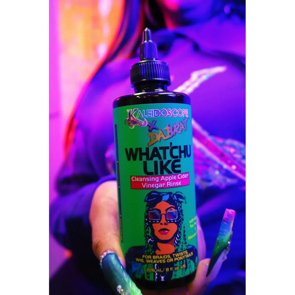 Kaleidoscope Da Brat What'Chu Like - Cleansing Apple Cider Vinegar Rinse | Unisex | Liquids | Ginger Tea Tree Oil | Manuka Honey | 8Oz | - Beauty Exchange Beauty Supply