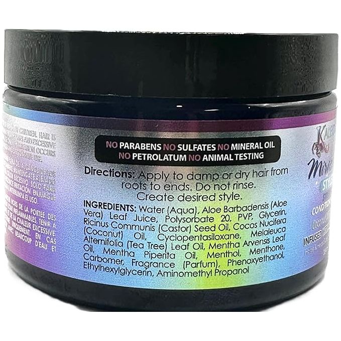 Kaleidoscope Miracle Drops - Styling Gel | Strong Hold | Conditioning Hair Gel | Coconut Milk | Aloe Vera | Castor Seed Oil | 12Oz | - Beauty Exchange Beauty Supply