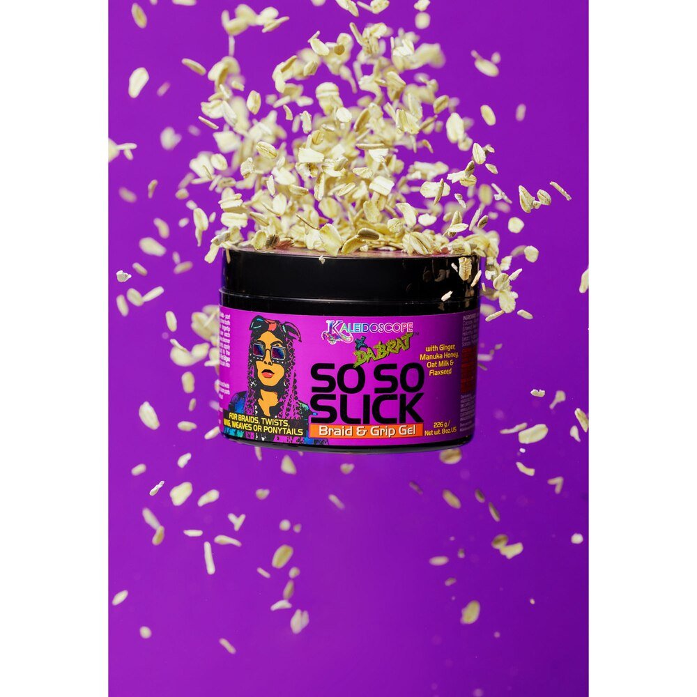 Kaleidoscope x Da Brat - So So Slick Braid & Grip Gel | Ginger | Manuka Honey | Oat Milk | Flaxseed | 8 OZ - Beauty Exchange Beauty Supply