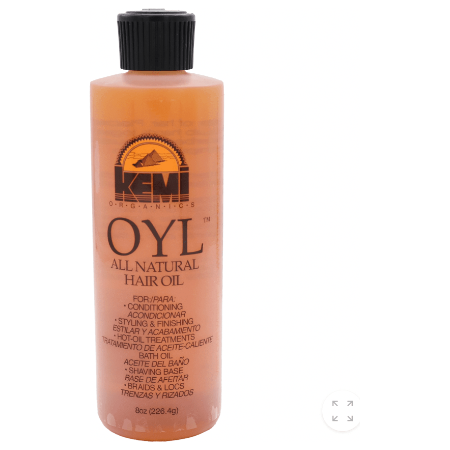Kemi OYL All - Natural Hair Oil | Lightweight Styling & Conditioning Oil | 1.25 oz, 4 oz, 8 oz - Beauty Exchange Beauty Supply