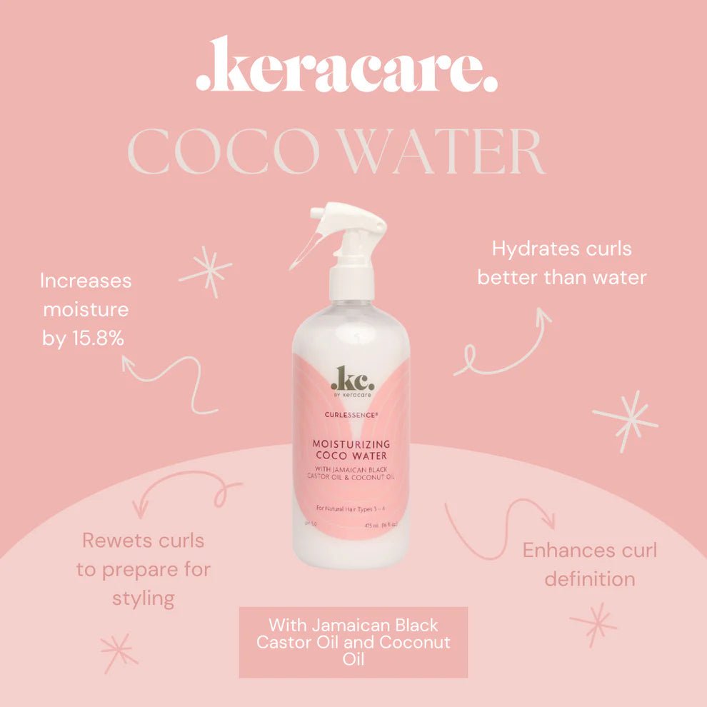 KeraCare CurlEssence Moisturizing Coco Water – 16oz - Beauty Exchange Beauty Supply
