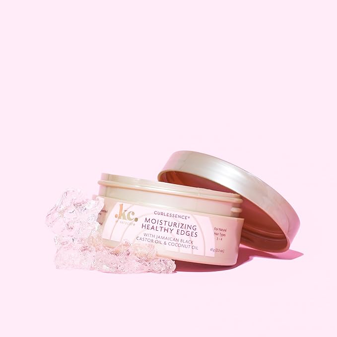 KeraCare CurlEssence Moisturizing Coconut Edge Control | Style 3 – Sleek Control Meets Coconut Moisture | 2.3oz - Beauty Exchange Beauty Supply