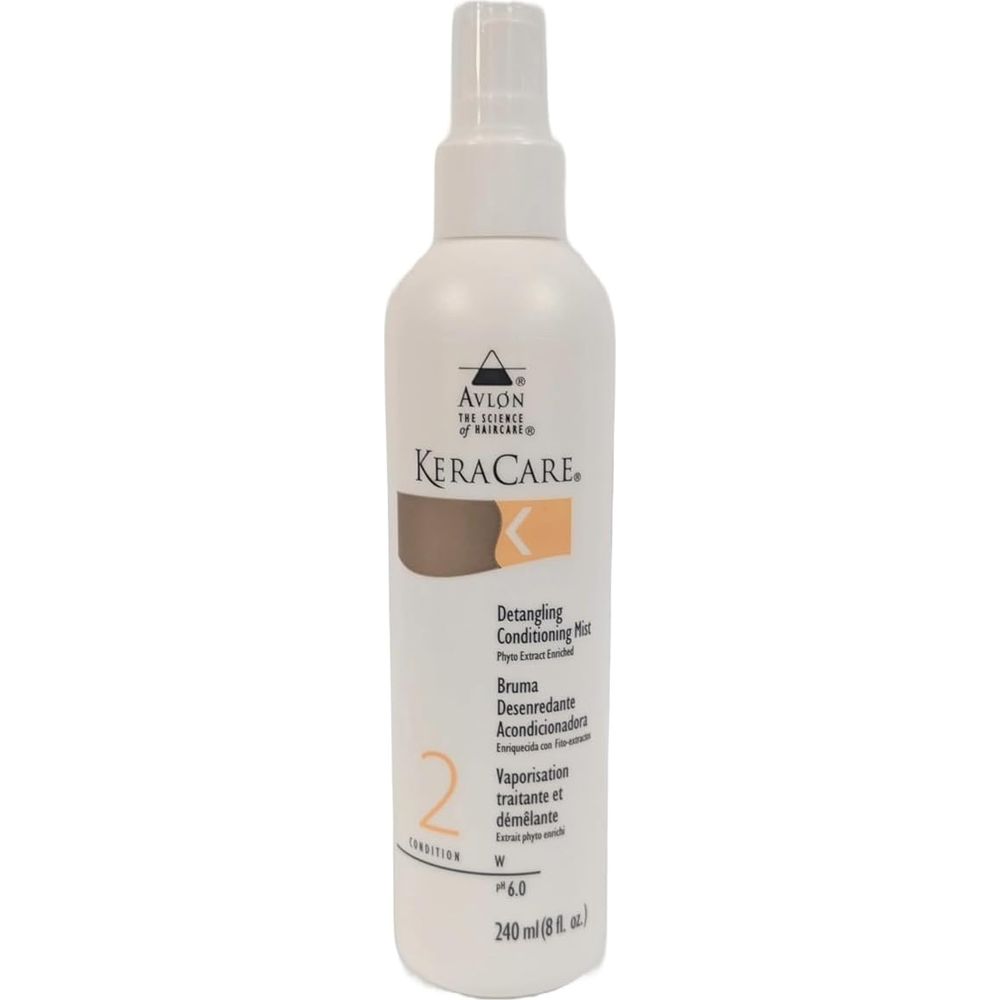 KeraCare Detangling Conditioning Mist (8 oz) - Leave - In Spray for Smooth, Tangle - Free Hair - Beauty Exchange Beauty Supply