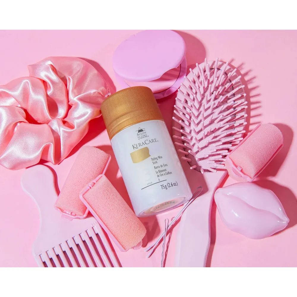 KeraCare Edge & Effect Styling Wax โ 2.6oz Style 3 | Sleek Definition โข Frizz Control โข Creative Styling Power - Beauty Exchange Beauty Supply