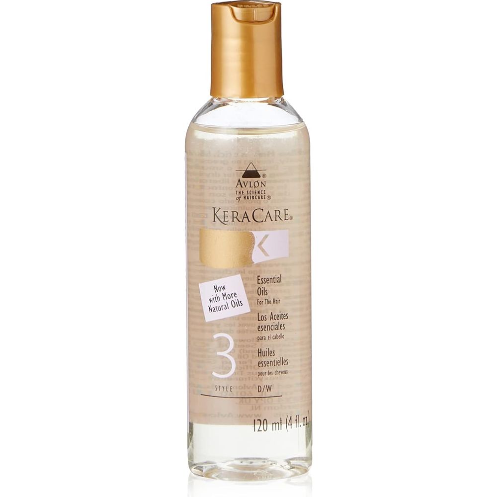 KeraCare Essential Oils for Hair 4 oz - Revitalizing & Nourishing Hair Oil for Soft, Shiny Locks - Beauty Exchange Beauty Supply