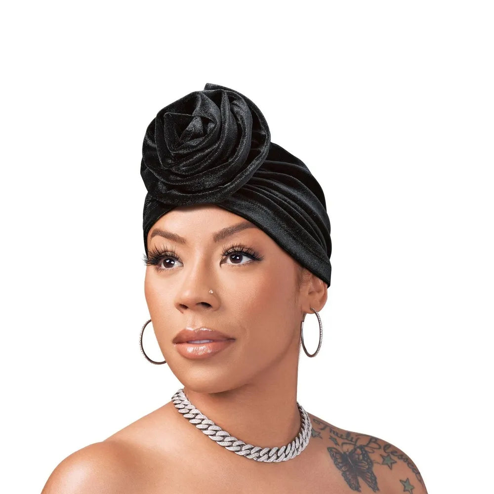 Keyshia Cole x Red by Kiss Top Knot Turban โ Effortless Glam, Everyday Comfort (One Size Fits Most)) - Beauty Exchange Beauty Supply