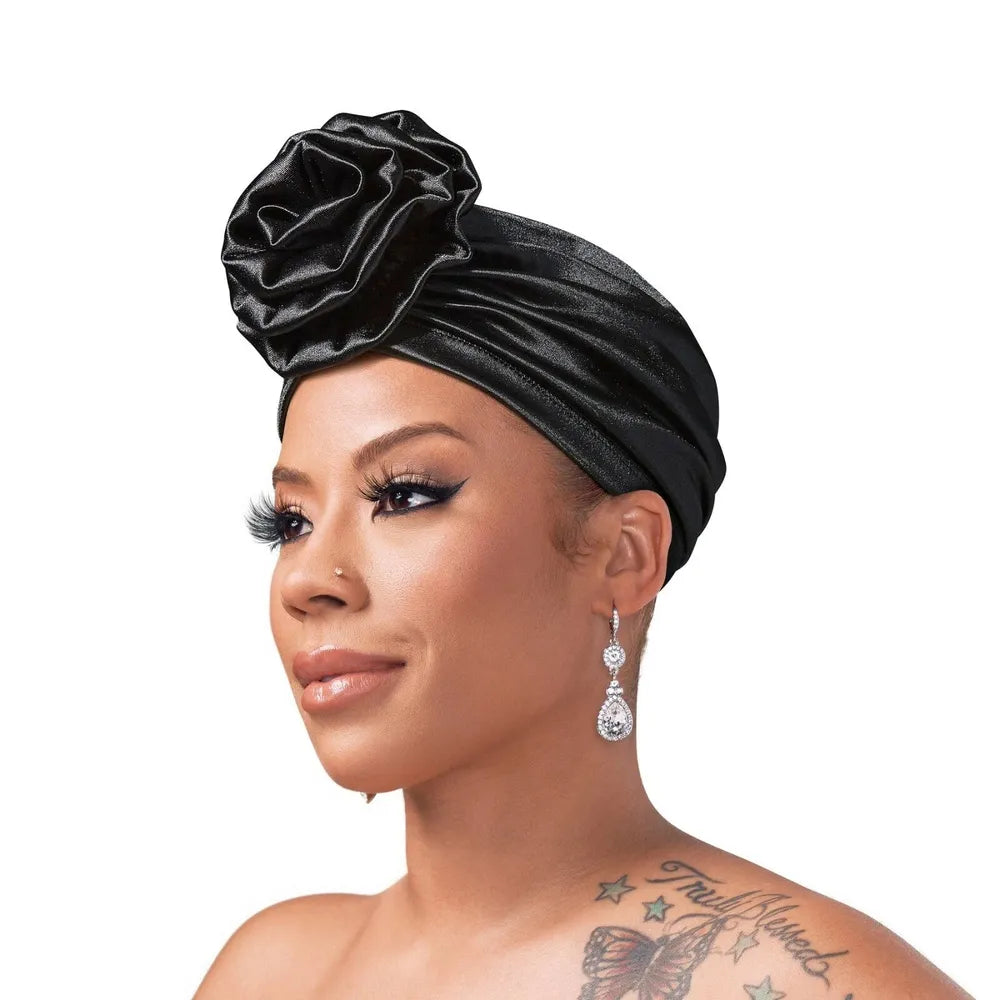 Keyshia Cole x Red by Kiss Top Knot Turban โ Effortless Glam, Everyday Comfort (One Size Fits Most)) - Beauty Exchange Beauty Supply