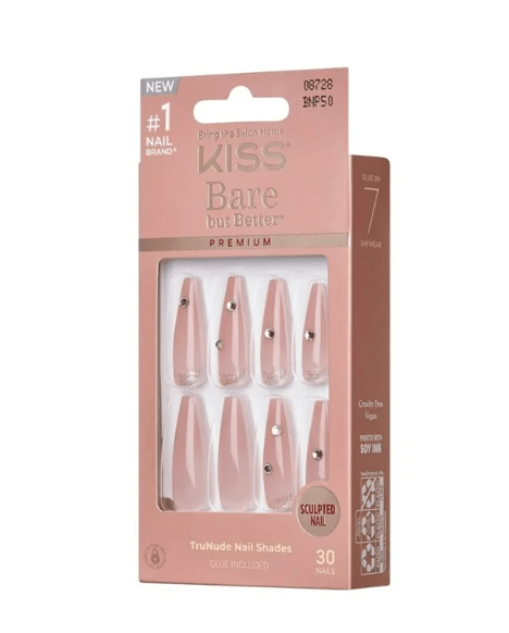 KISS Bare but Better Premium Nails – TruNude Shades - Beauty Exchange Beauty Supply