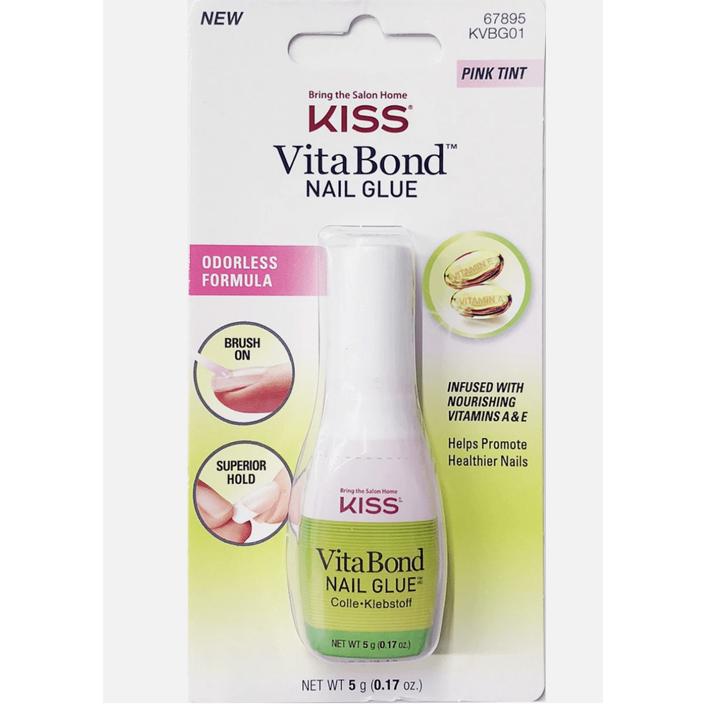 KISS Brush - On Nail Glues & Gel Adhesive - Beauty Exchange Beauty Supply