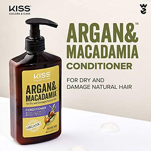 Kiss Colors & Care – Argan Macadamia Hair Care Collection - Beauty Exchange Beauty Supply