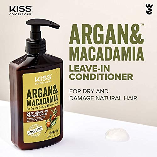 Kiss Colors & Care – Argan Macadamia Hair Care Collection - Beauty Exchange Beauty Supply