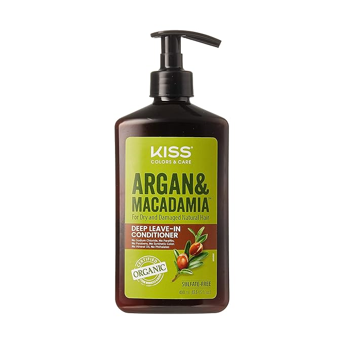 Kiss Colors & Care – Argan Macadamia Hair Care Collection - Beauty Exchange Beauty Supply