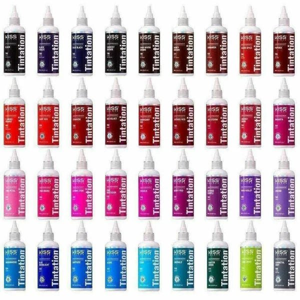KISS Colors Tintation Semi - Permanent Hair Color – Vibrant - Beauty Exchange Beauty Supply