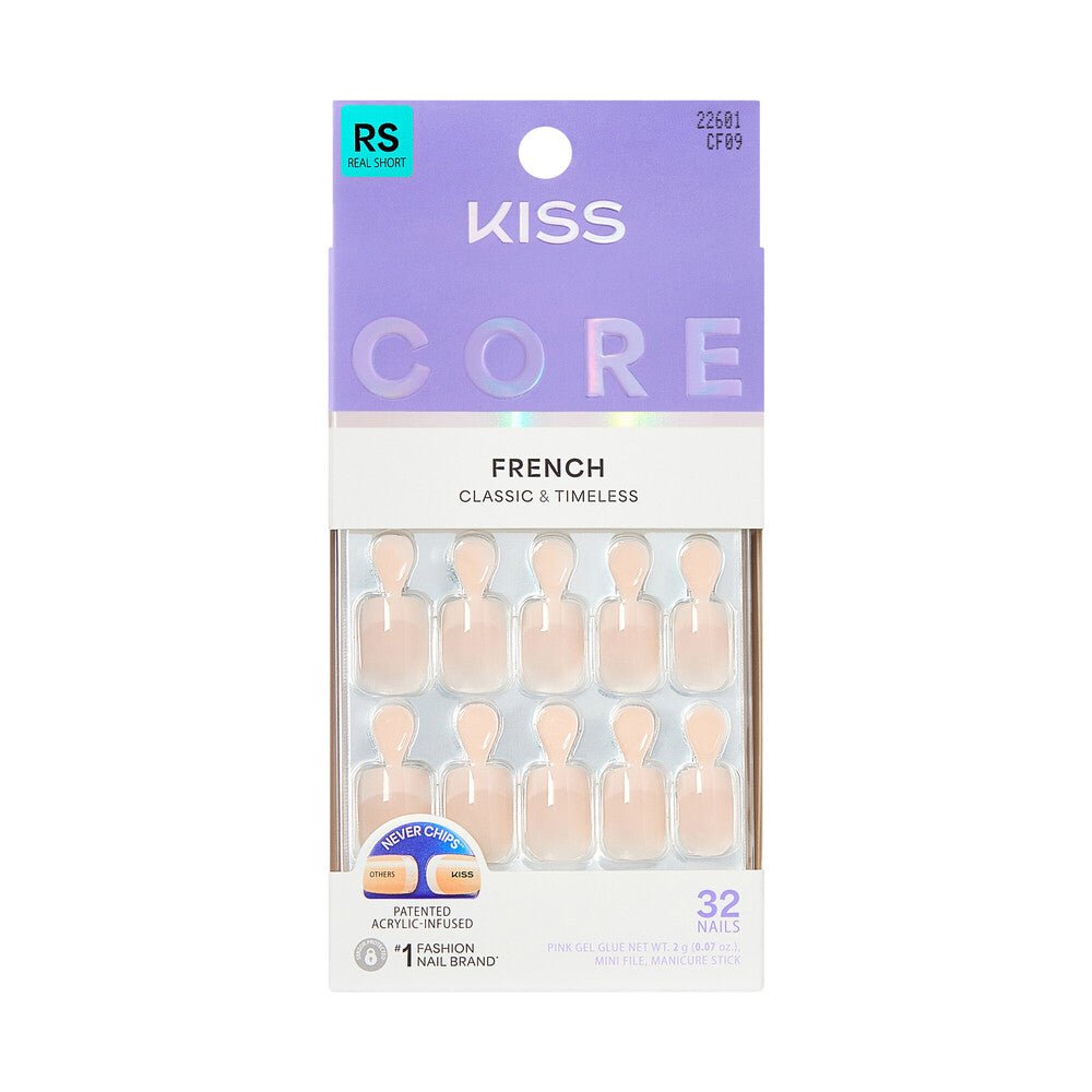 Kiss Core French Classic & Timeless - Beauty Exchange Beauty Supply