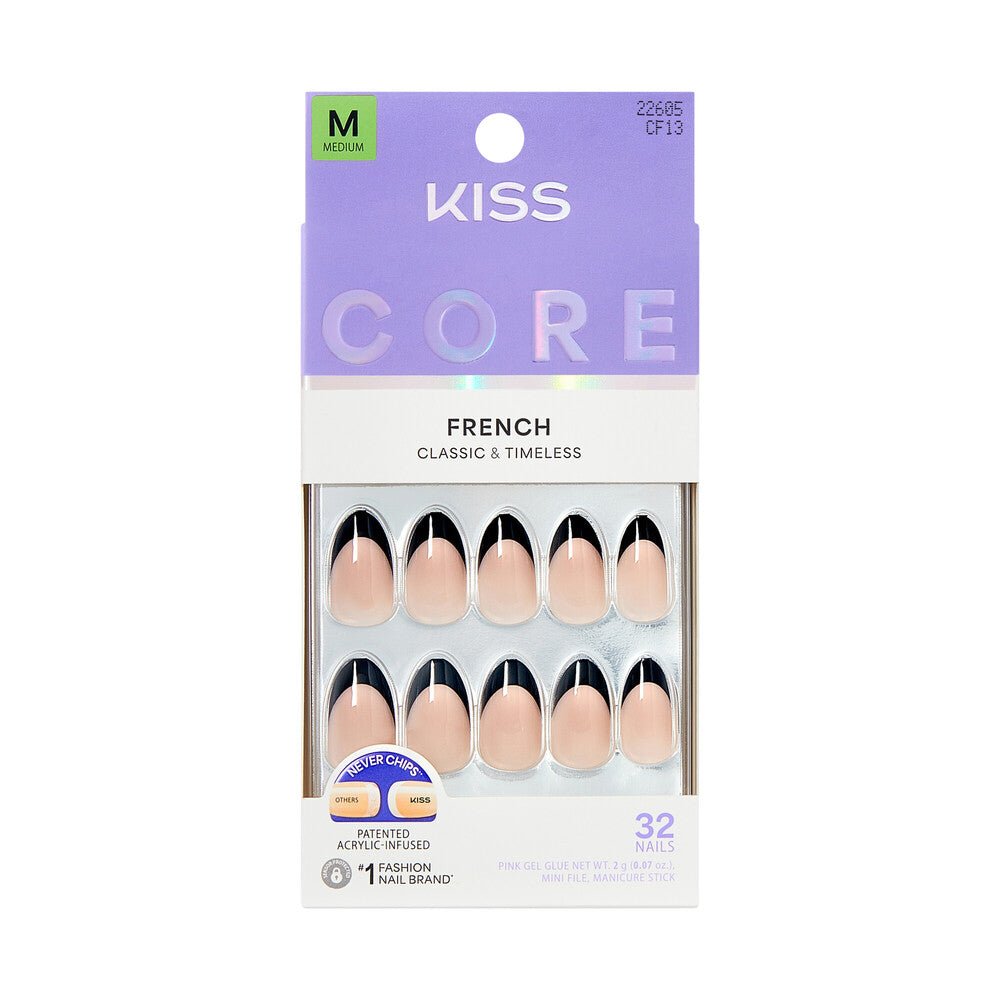 Kiss Core French Classic & Timeless - Beauty Exchange Beauty Supply