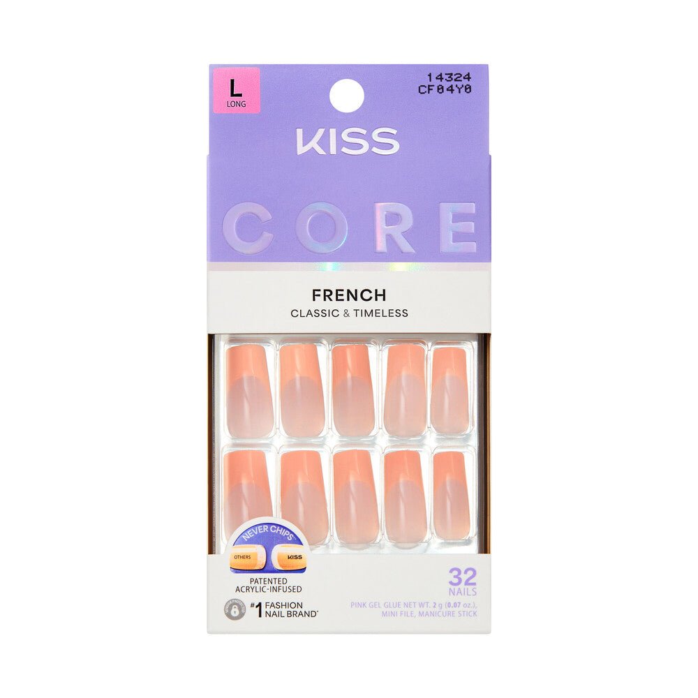 Kiss Core French Classic & Timeless - Beauty Exchange Beauty Supply