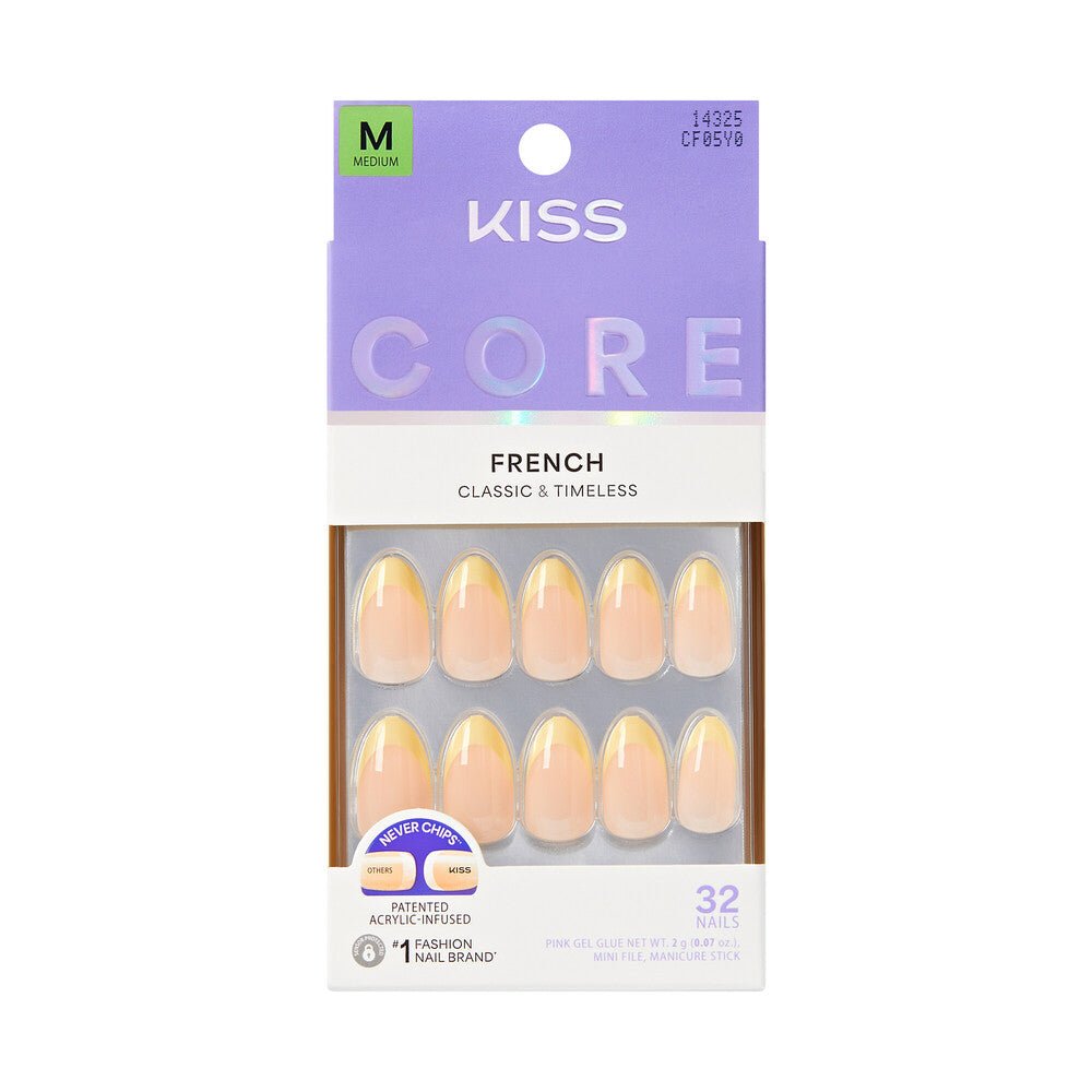 Kiss Core French Classic & Timeless - Beauty Exchange Beauty Supply