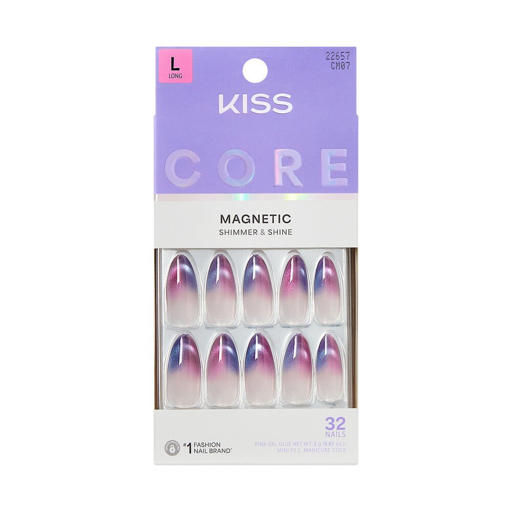 Kiss Core Magnetic Shimmer & Shine Nails - Beauty Exchange Beauty Supply