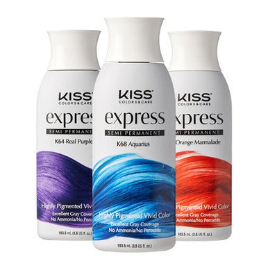 Kiss Express Semi - Permanent Hair Color – 3.5oz - Beauty Exchange Beauty Supply
