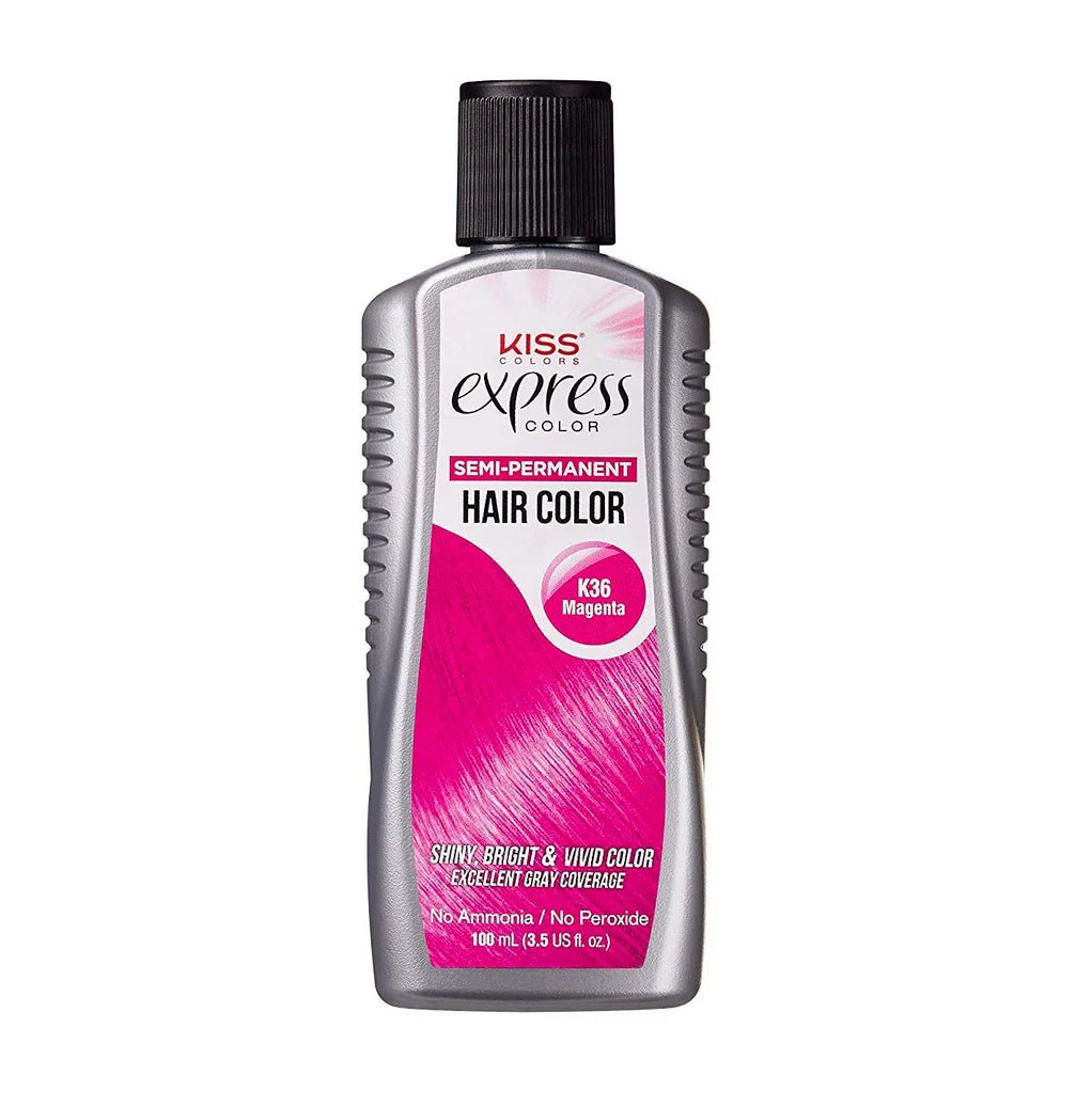 Kiss Express Semi - Permanent Hair Color – 3.5oz - Beauty Exchange Beauty Supply
