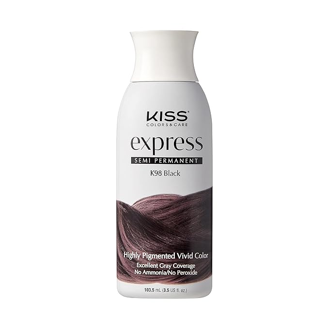 Kiss Express Semi - Permanent Hair Color – 3.5oz - Beauty Exchange Beauty Supply