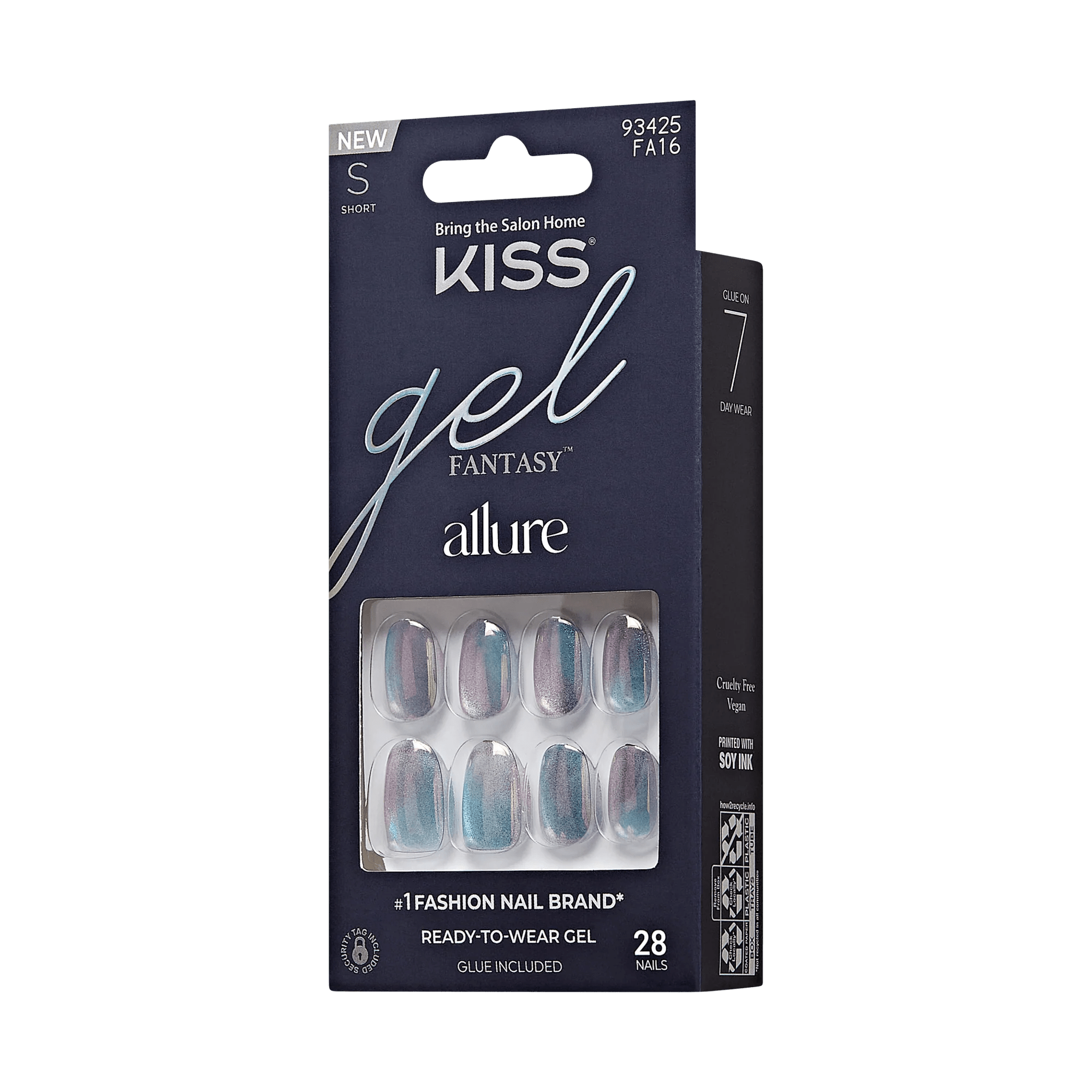 KISS Gel Fantasy False Nails Kit - FA Series - Beauty Exchange Beauty Supply