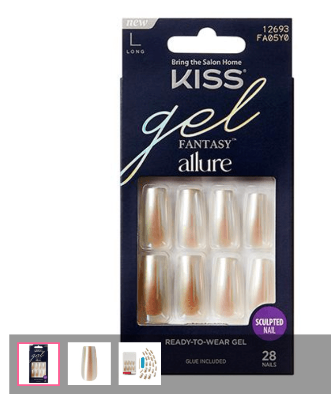 KISS Gel Fantasy False Nails Kit - FA Series - Beauty Exchange Beauty Supply
