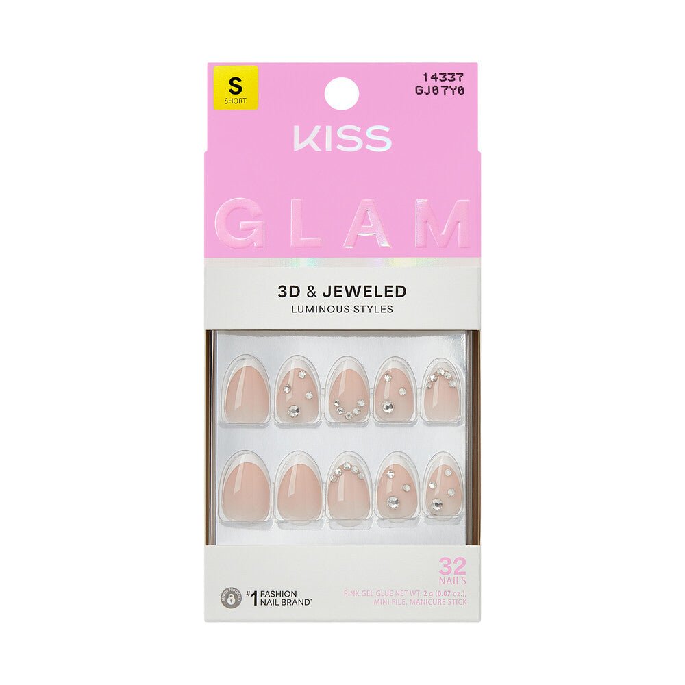 Kiss Glam 3D & Jeweled Nails - Beauty Exchange Beauty Supply
