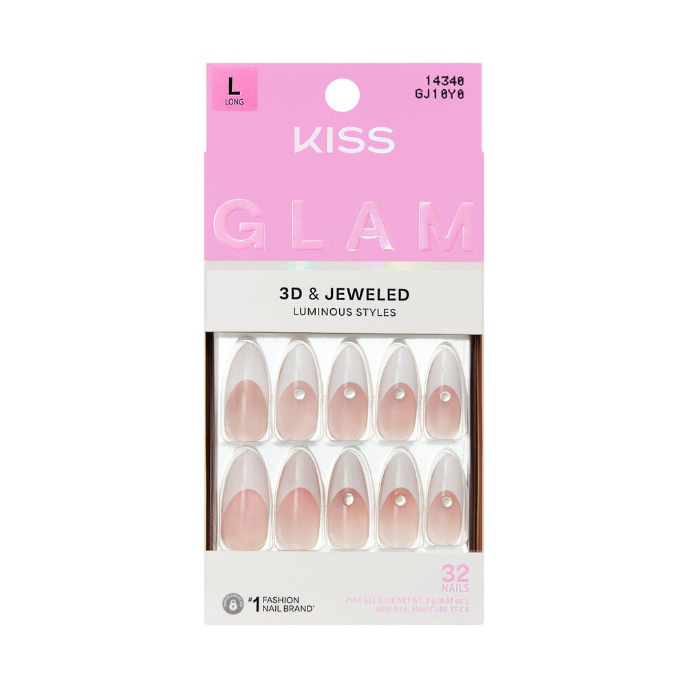 Kiss Glam 3D & Jeweled Nails - Beauty Exchange Beauty Supply