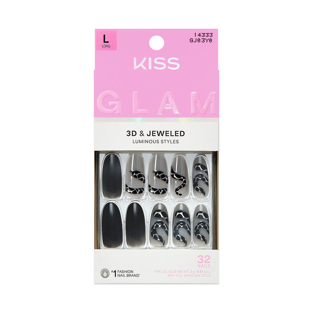 Kiss Glam 3D & Jeweled Nails - Beauty Exchange Beauty Supply