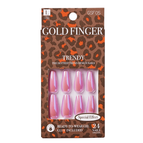 Kiss Gold Finger Jelly Nail Color - Beauty Exchange Beauty Supply