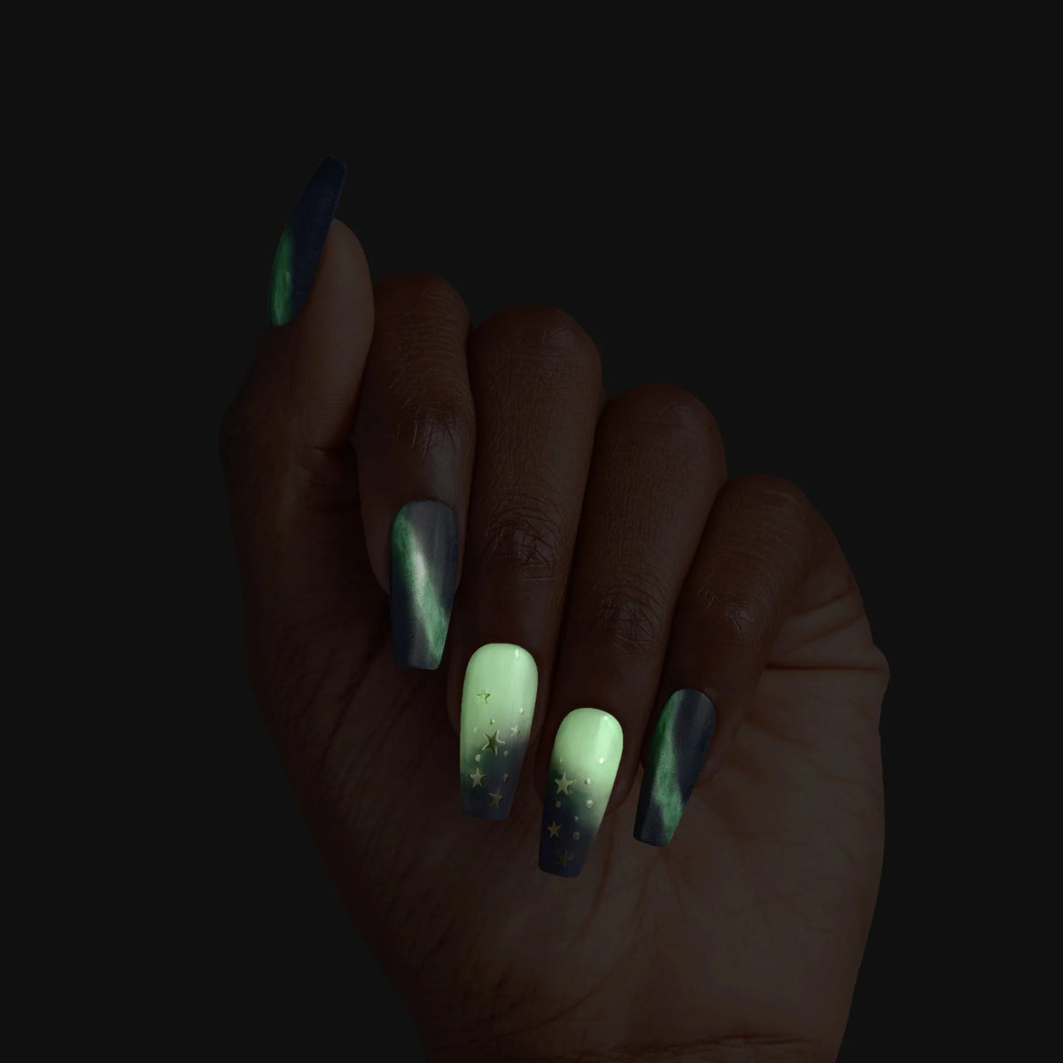 KISS HAUNT Halloween Press-On Nails – Glow In The Dark - Beauty Exchange Beauty Supply