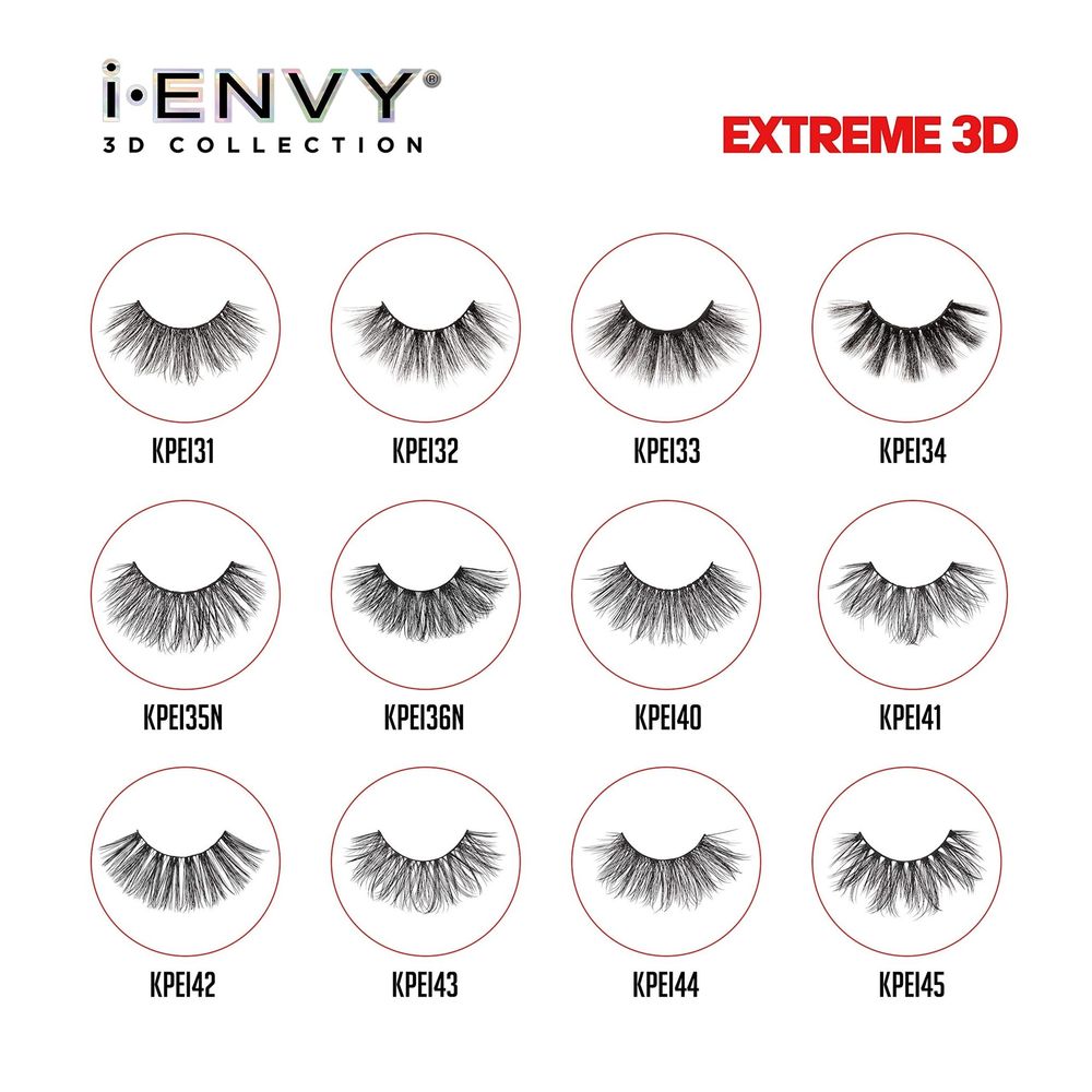 Kiss i - Envy 3D Collection Extreme Lashes – High Volume - Beauty Exchange Beauty Supply