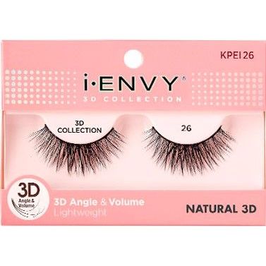 Kiss i - Envy 3D Collection Eyelashes – Glam & Natural - Beauty Exchange Beauty Supply