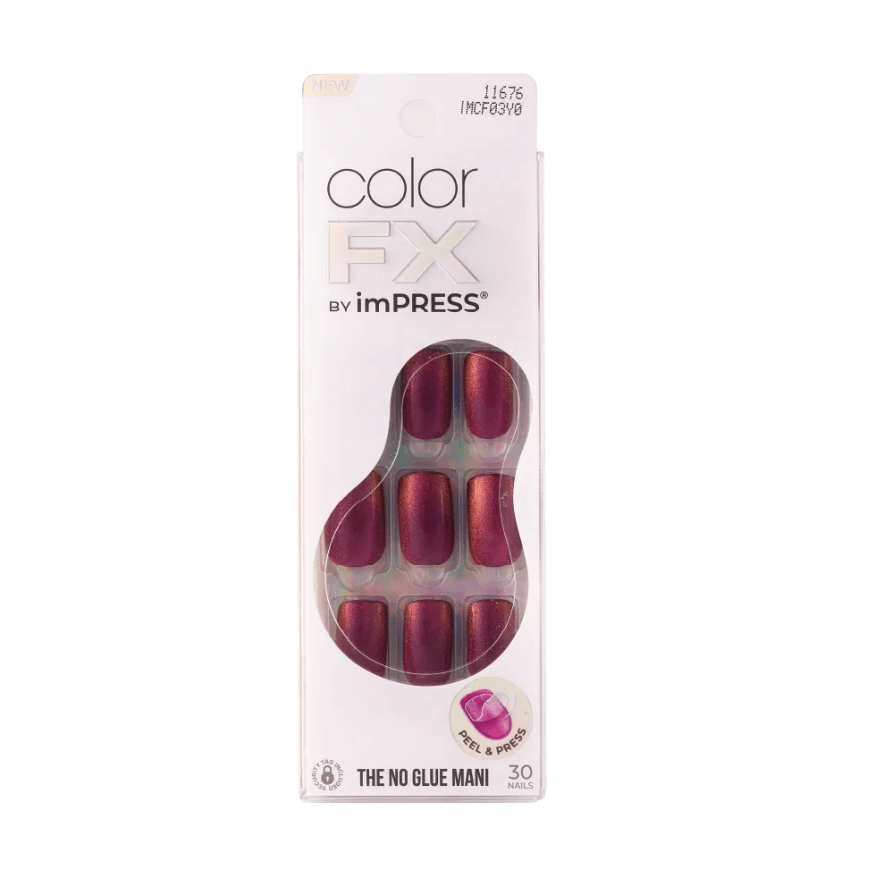 KISS imPRESS Color FX No Glue Mani – 30 Pcs - Beauty Exchange Beauty Supply