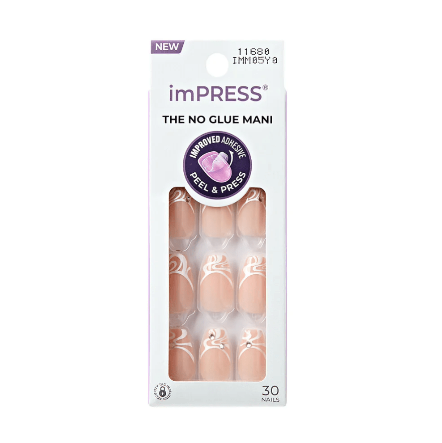 KISS imPRESS Nails Fidget No Glue Mani – 30 Pcs - Beauty Exchange Beauty Supply