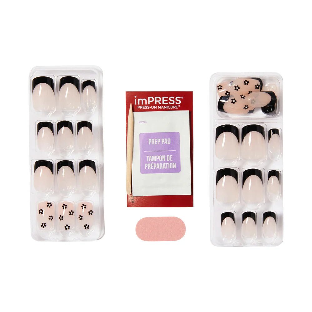 Kiss imPRESS Nails The No Glue French Manicure - Beauty Exchange Beauty Supply