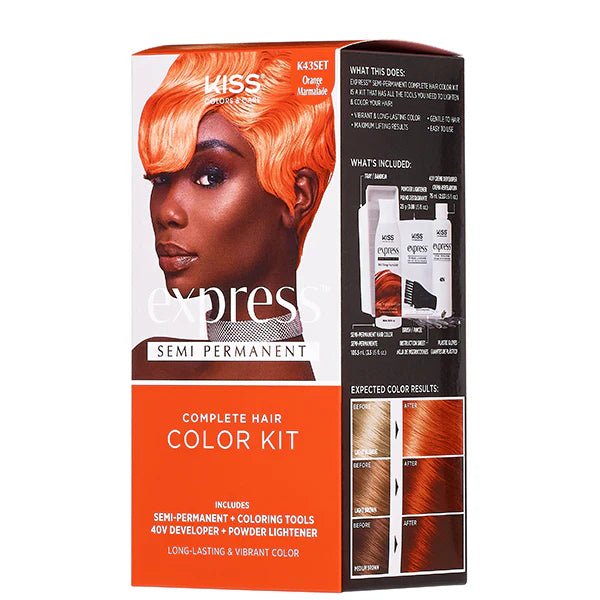 Kiss – KC Semi - Permanent Hair Color Set – K43SET - Beauty Exchange Beauty Supply