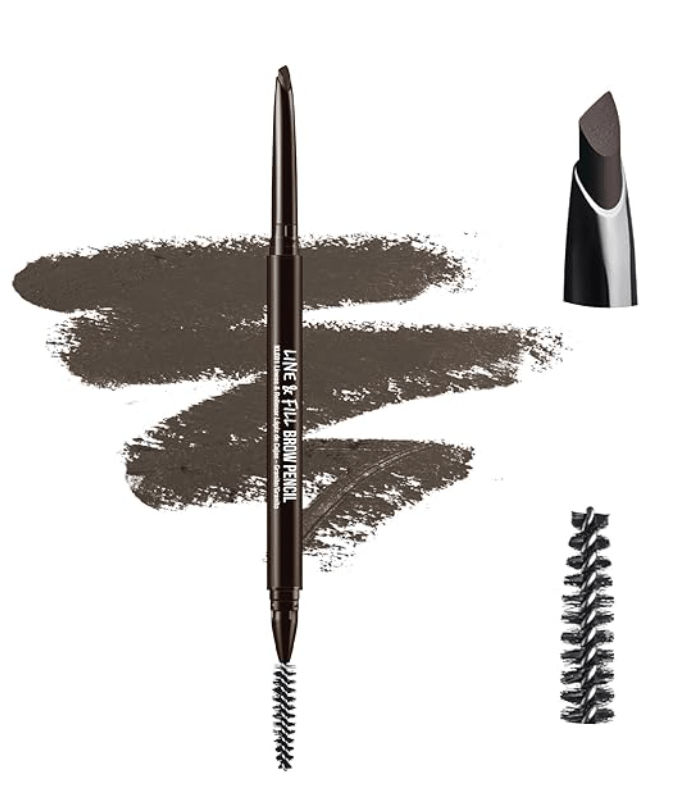 KISS Line & Fill Brow Pencil – 0.26g - Beauty Exchange Beauty Supply