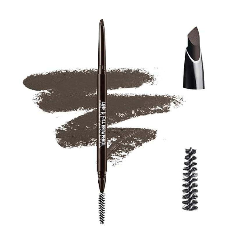 KISS Line & Fill Brow Pencil – 0.26g - Beauty Exchange Beauty Supply