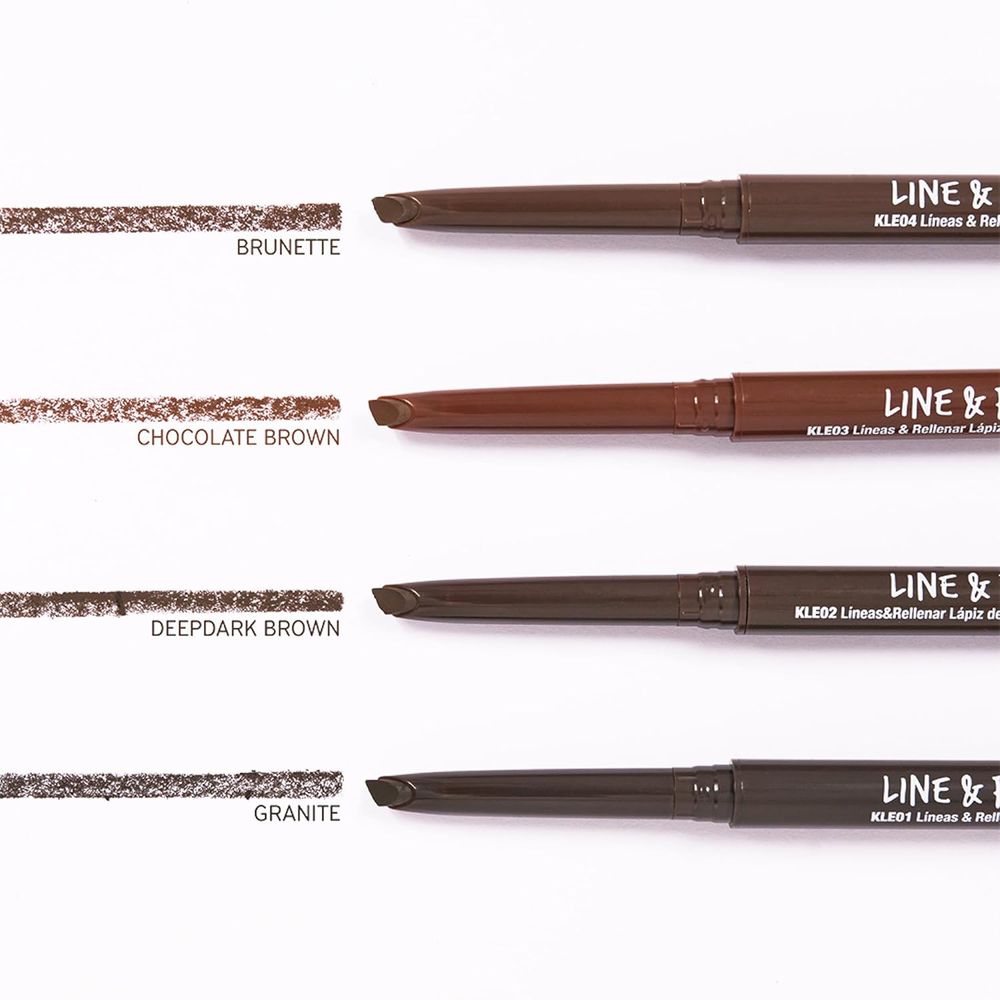KISS Line & Fill Brow Pencil – 0.26g - Beauty Exchange Beauty Supply