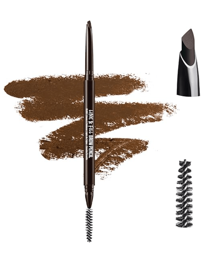 KISS Line & Fill Brow Pencil – 0.26g - Beauty Exchange Beauty Supply