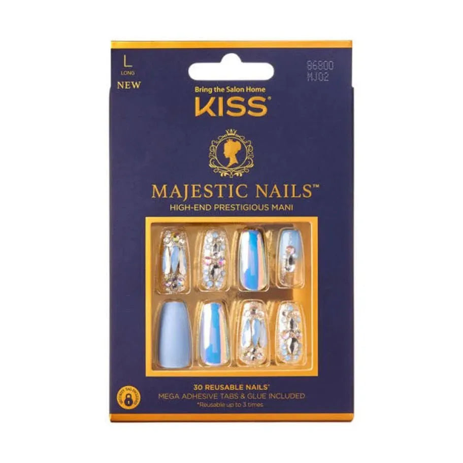 KISS Majestic 30 Nails – High - End Prestigious Mani – Luxe & Glamorous Design - Beauty Exchange Beauty Supply