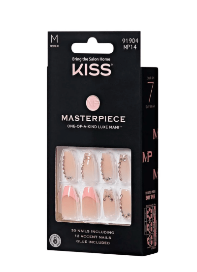 KISS Majestic Press - On Nails – 30 Count - Beauty Exchange Beauty Supply