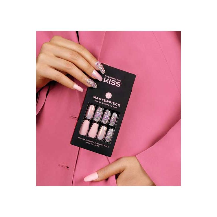 KISS Masterpiece One - of - a - Kind Luxe Mani – Exclusive & Elegant – Available in Shades (02, 07, 08) - Beauty Exchange Beauty Supply