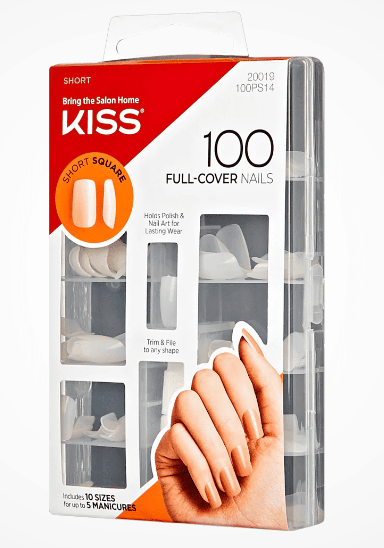 KISS Nail Tips Natural Finish – 100 Tips - Beauty Exchange Beauty Supply