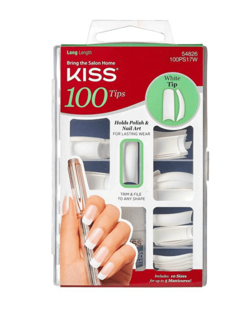 KISS Nail Tips Natural Finish – 100 Tips - Beauty Exchange Beauty Supply