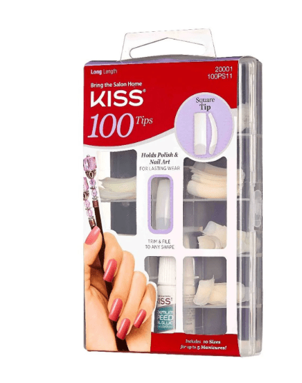 KISS Nail Tips Natural Finish – 100 Tips - Beauty Exchange Beauty Supply