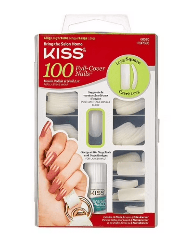 KISS Nail Tips Natural Finish – 100 Tips - Beauty Exchange Beauty Supply